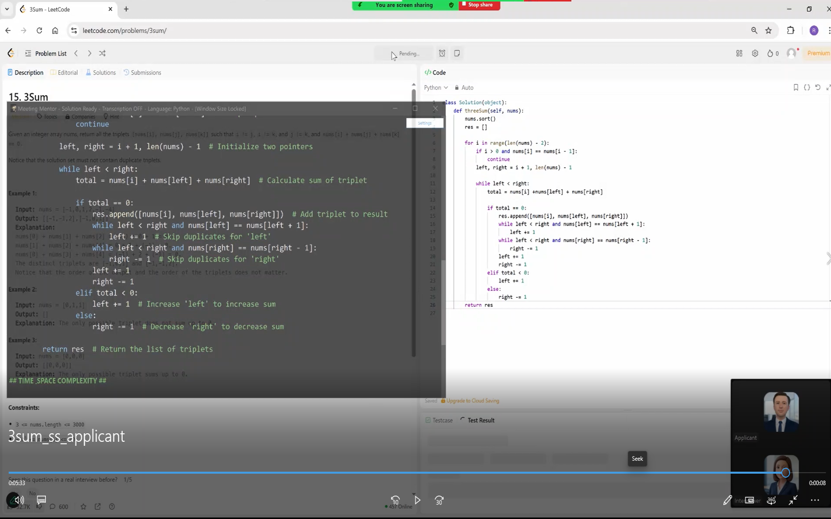 Coding Interview